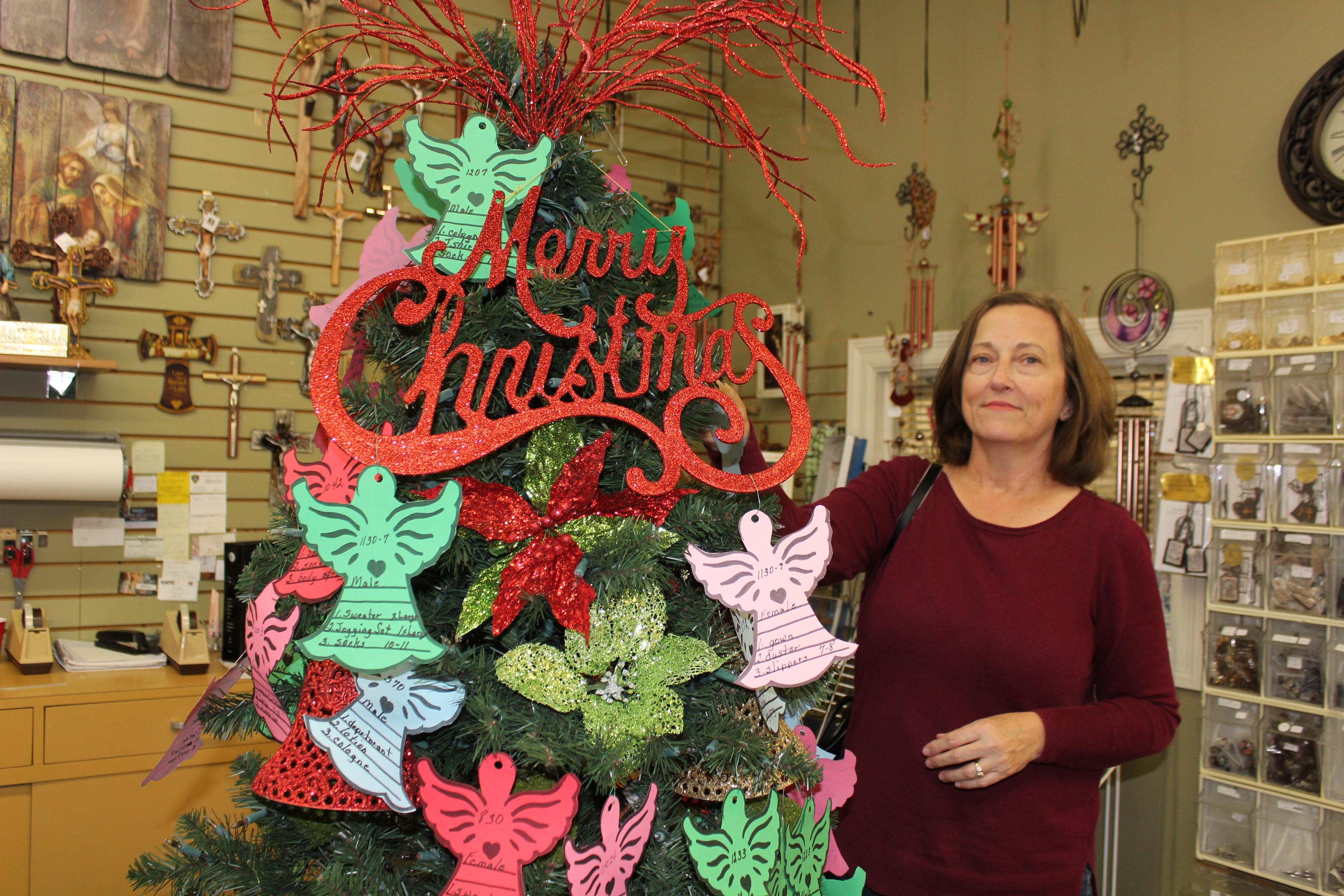 Angel Tree at Sacred Heart Books & Gifts Eunice News